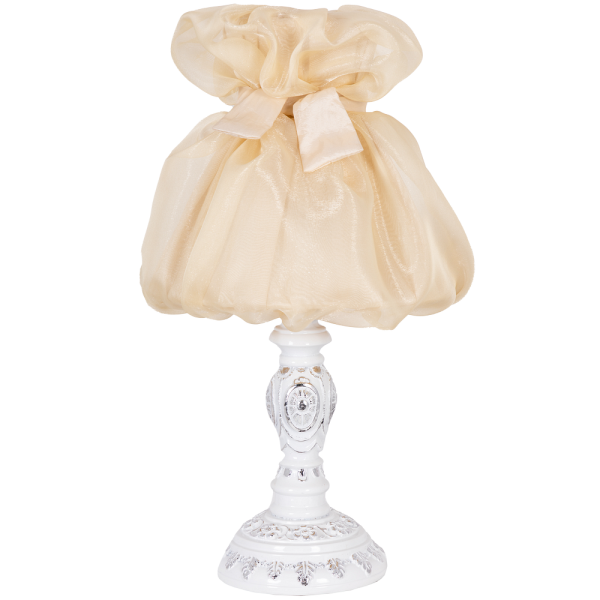 Настольная лампа Корса Сильвер Мадлен Жемчуг