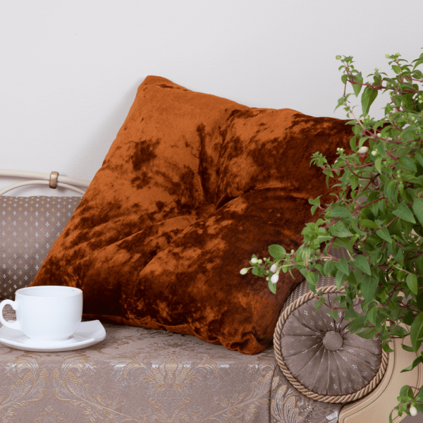 Подушка декоративная Мадейра Медь Подушка декоративная Мадейра Медь