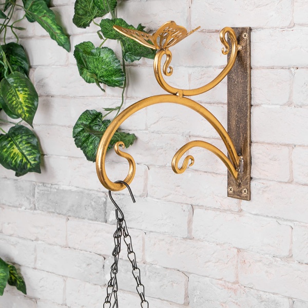 Кронштейн для цветов Бабочка Эир Амбер