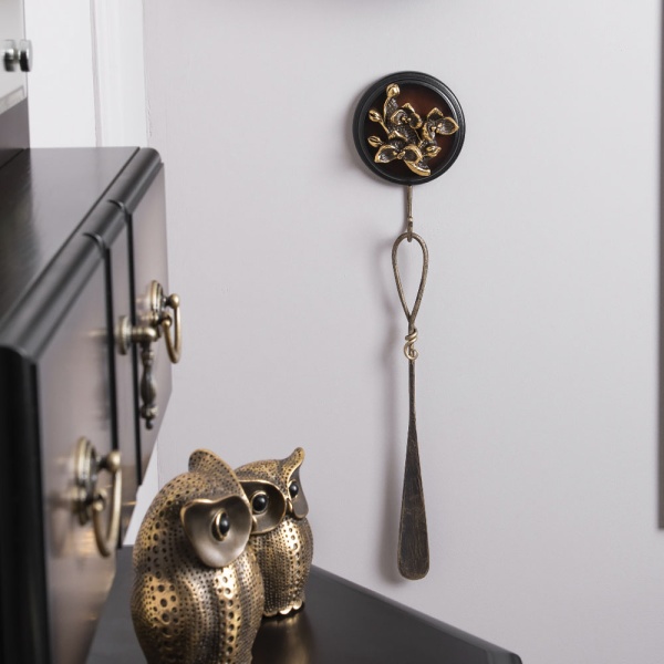 Настенный крючок Орхидея Орех Настенный крючок Орхидея Орех