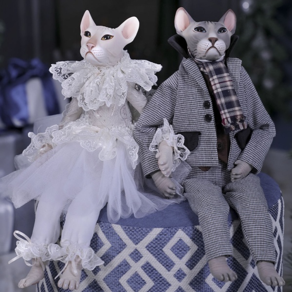 Кукла коллекционная Кот Пьер Кукла коллекционная Кот Пьер