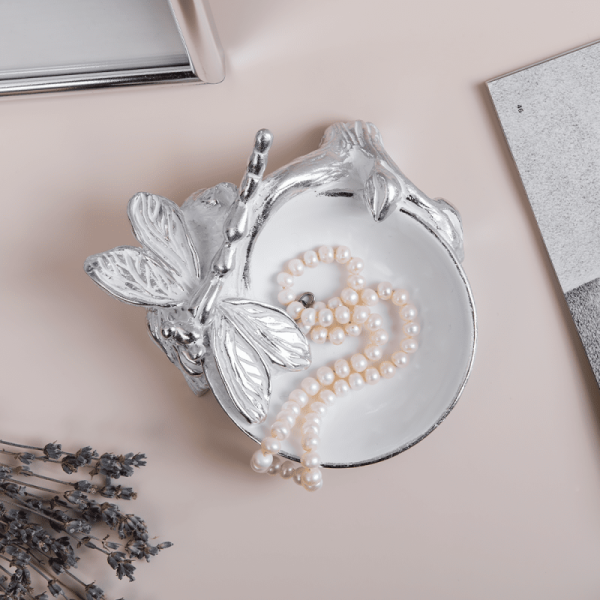 Подставка для украшений Стрекоза Скай Айс Античное серебро Подставка для украшений Стрекоза Скай Айс Античное серебро