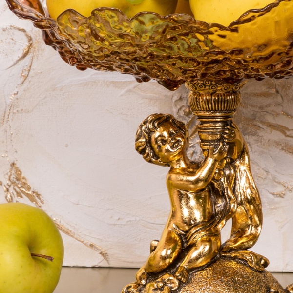 Фруктовница-конфетница Эдем Бронза Фруктовница-конфетница Эдем Бронза