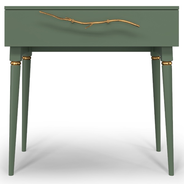 Консоль Арт Колор matte Классик Голд Зеленый нефрит матовый