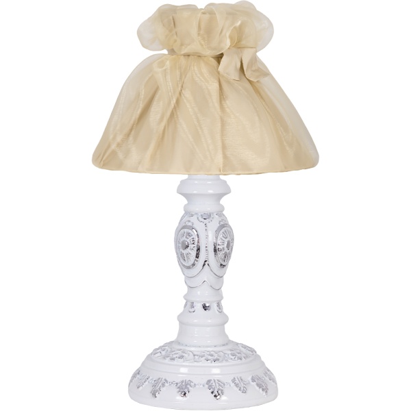 Настольная лампа Корса Сильвер Мадлен Жемчуг