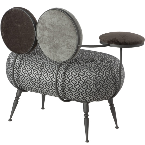 Банкетка Пьяно Люкс грей