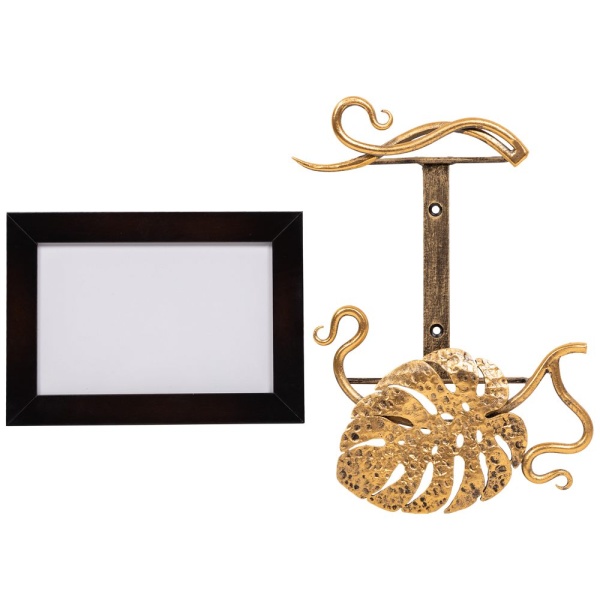 Фоторамка Monstera Deliciosa (Монстера) Амбер горизонтальная Фоторамка Monstera Deliciosa (Монстера) Амбер горизонтальная