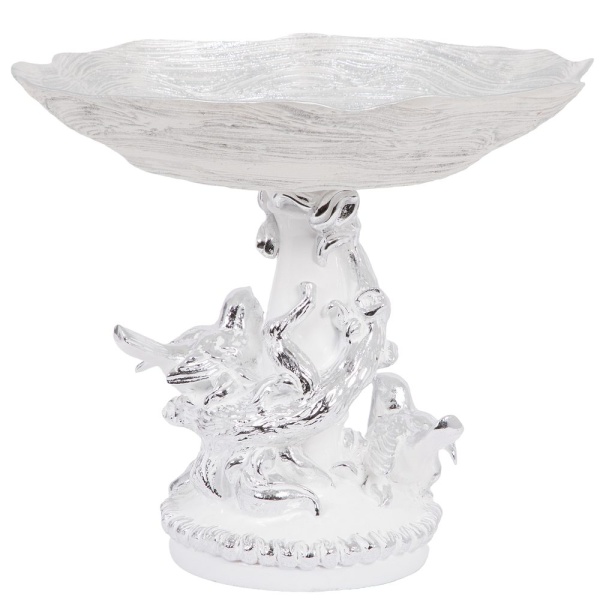 Фруктовница-конфетница Мелодия Любви Серебро Фруктовница-конфетница Мелодия Любви Серебро