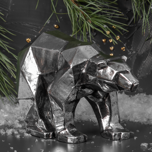 Скульптура Медведь Шейп Сильвер