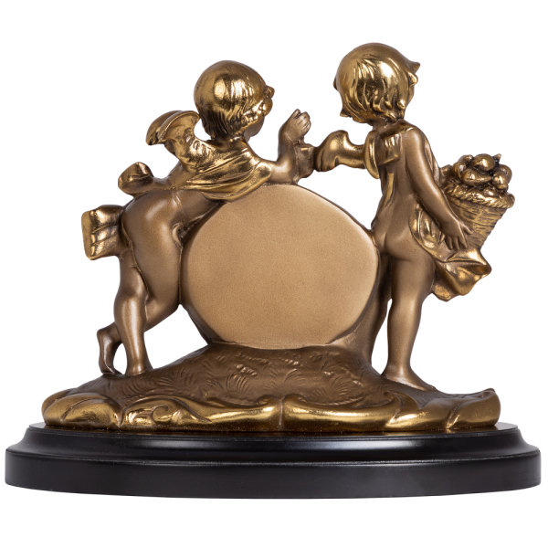 Часы настольные Путти малые Бронза Часы настольные Путти малые Бронза