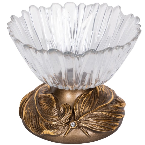 Фруктовница-конфетница Боа Бронза Фруктовница-конфетница Боа Бронза