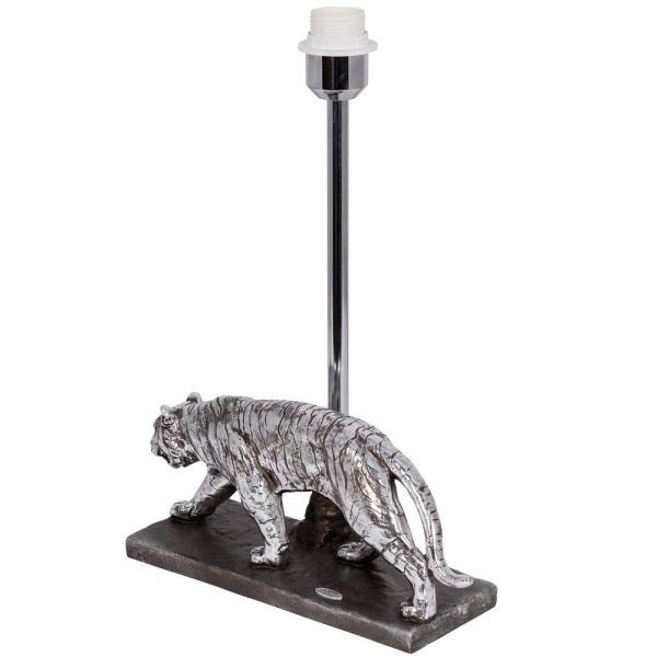 Настольная лампа Тигр Античное Серебро Настольная лампа Тигр Античное Серебро