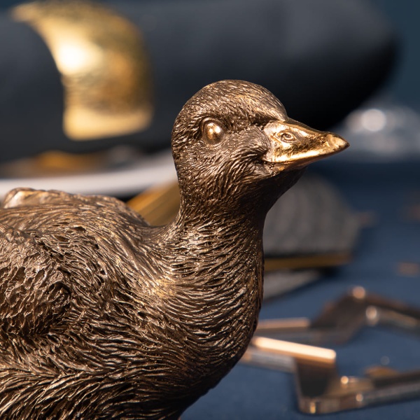 Статуэтка Уточка Ханни Бронза Статуэтка Уточка Ханни Бронза
