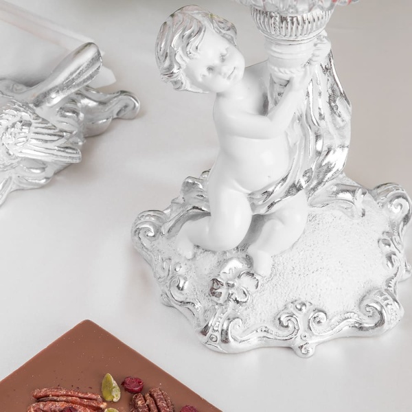 Фруктовница-конфетница Эдем Сильвер Фруктовница-конфетница Эдем Сильвер