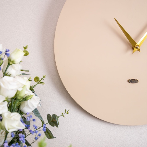 Часы настенные Симпл Айвори Голд Часы настенные Симпл Айвори Голд