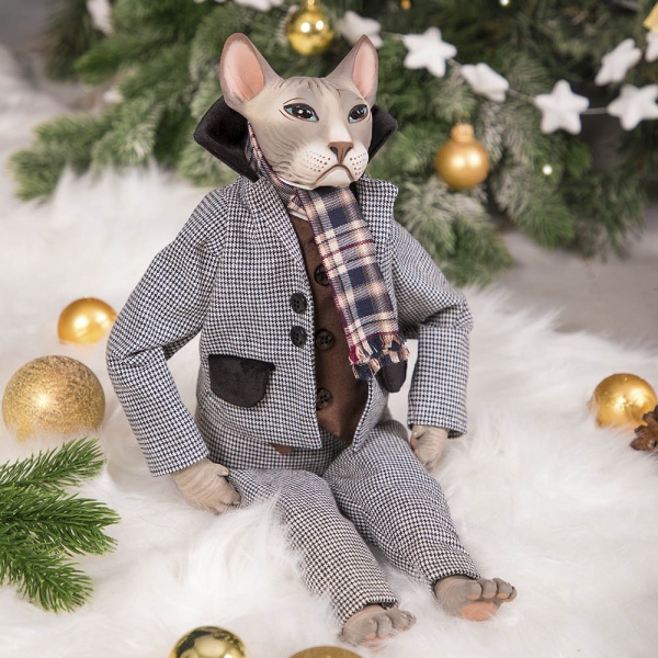 Кукла коллекционная Кот Пьер Кукла коллекционная Кот Пьер