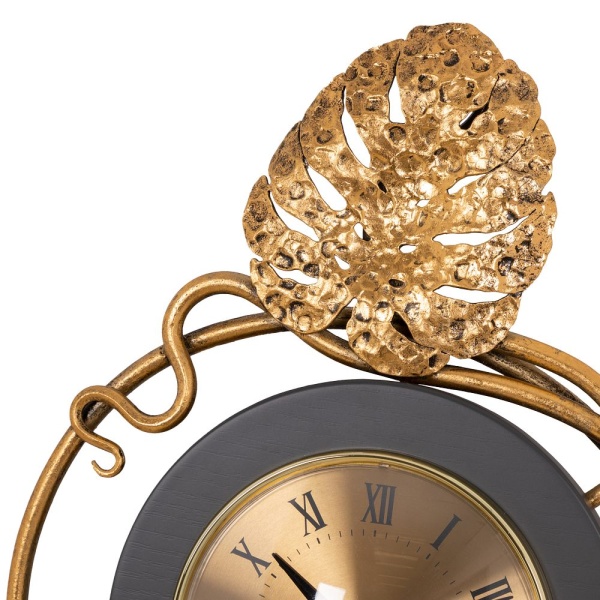 Часы настенные Monstera Deliciosa (Монстера) mini Серые Амбер Часы настенные Monstera Deliciosa (Монстера) mini Серые Амбер