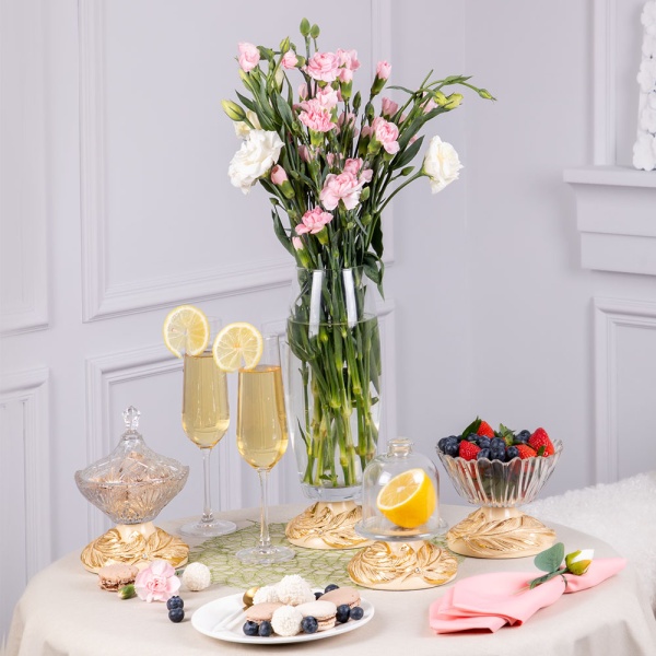 Фруктовница-конфетница Боа Айвори Фруктовница-конфетница Боа Айвори