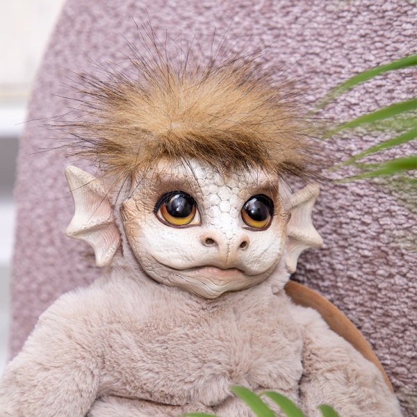 Игрушка мягкая Дракон Бэби Мистик Светло-коричневый Игрушка мягкая Дракон Бэби Мистик Светло-коричневый