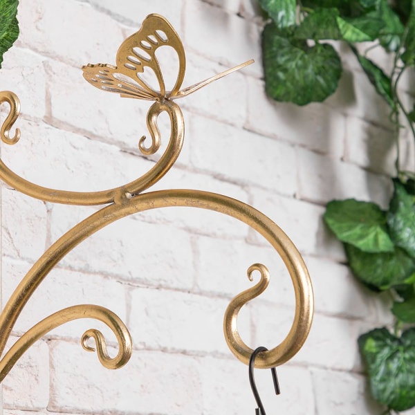 Кронштейн для цветов Бабочка Эир Айвори