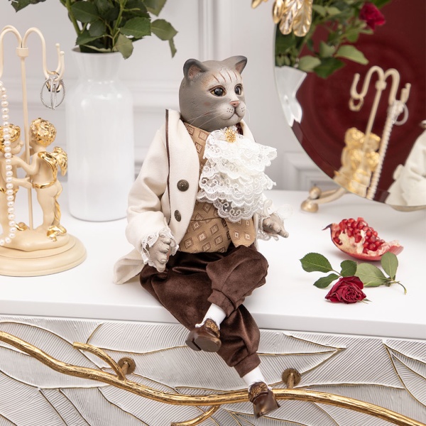 Кукла коллекционная Кот Клаус Кукла коллекционная Кот Клаус