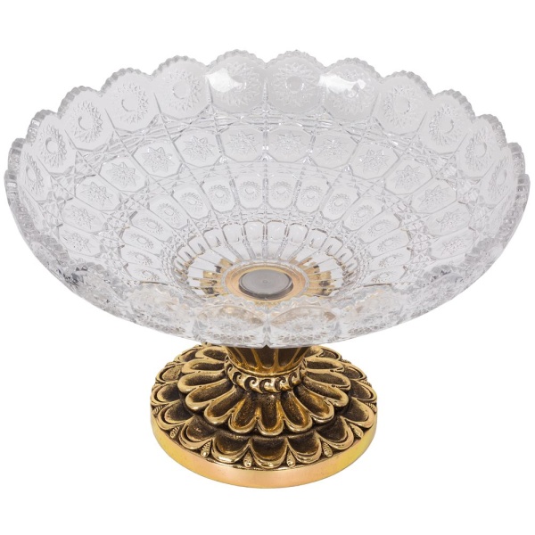 Фруктовница-конфетница Классика Бронза Мейджи Фруктовница-конфетница Классика Бронза Мейджи