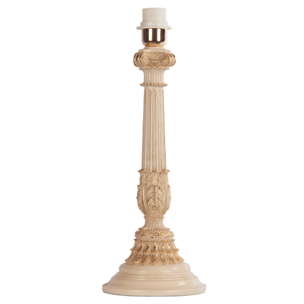 Настольная лампа Колонна Испанская Айвори Тюссо Мурена