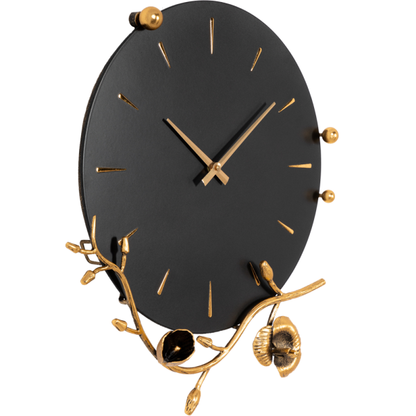 Часы настенные Орхидея Виви Найт Амбер Часы настенные Орхидея Виви Найт Амбер