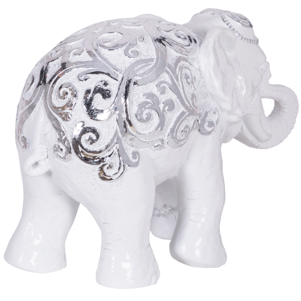 Статуэтка Слон Дели Белый