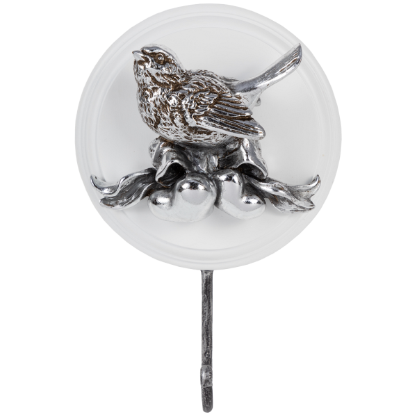 Настенный крючок Нежность Белый Настенный крючок Нежность Белый