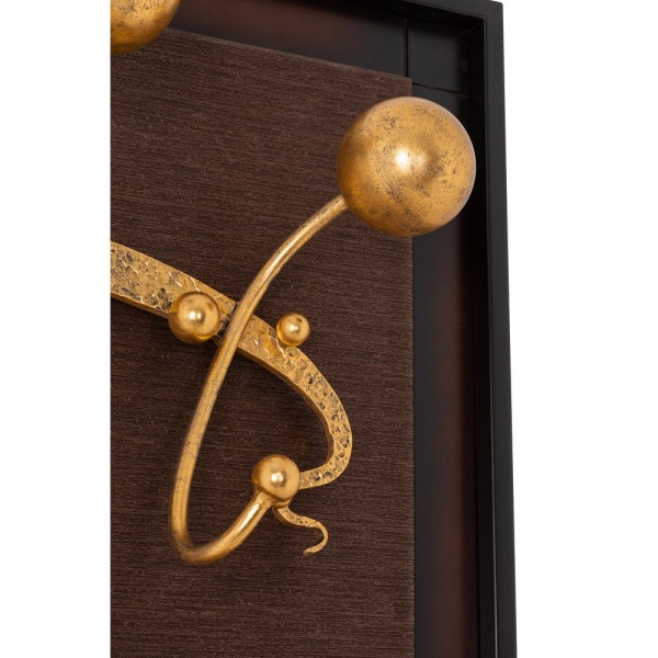 Вешалка настенная Heri 2 Каштан Вешалка настенная Heri 2 Каштан