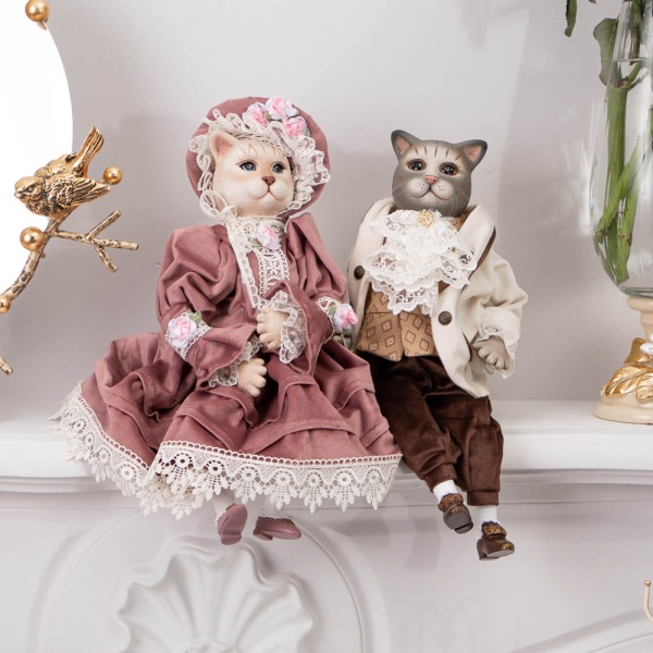 Кукла коллекционная Кот Клаус Кукла коллекционная Кот Клаус