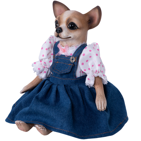 Кукла коллекционная Собака Милли Кукла коллекционная Собака Милли