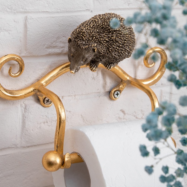Держатель для туалетной бумаги Ежик Барб Бронза Держатель для туалетной бумаги Ежик Барб Бронза