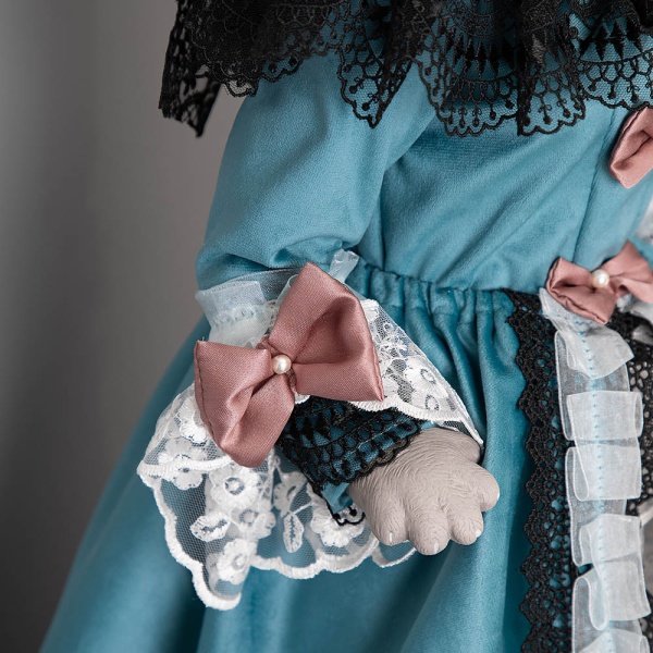 Кукла коллекционная Кошка Элеонора Кукла коллекционная Кошка Элеонора