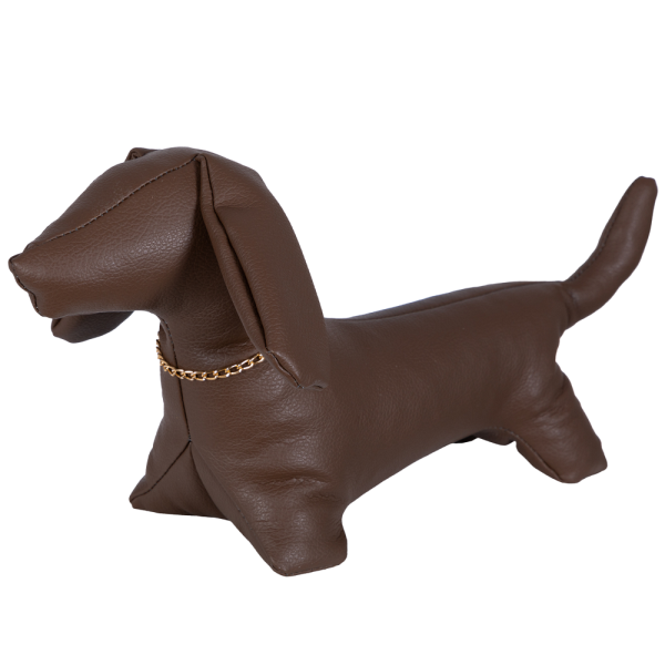 Сувенир Стоппер Такса Джулия Шоколад Сувенир Стоппер Такса Джулия Шоколад