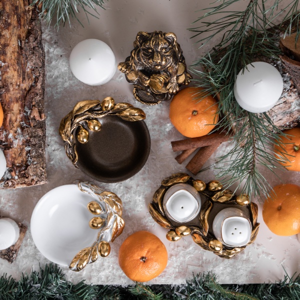 Подставка под бижутерию Oliva Branch (Олива Бранч) Бронза Подставка под бижутерию Oliva Branch (Олива Бранч) Бронза