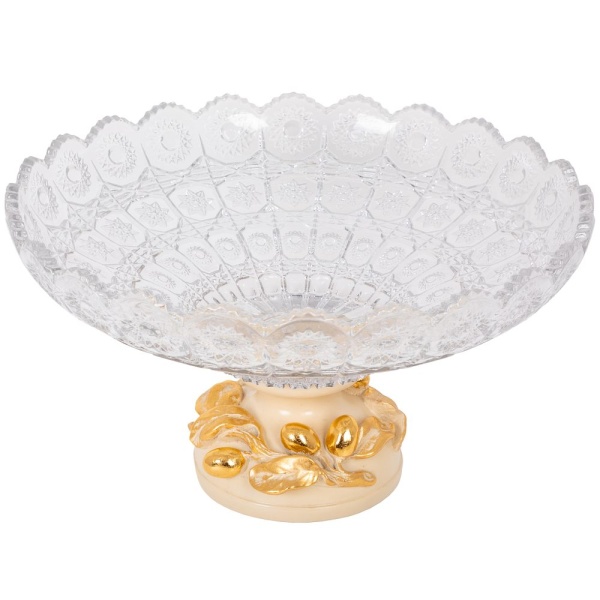 Фруктовница-конфетница Oliva Branch (Олива Бранч) Айвори Мейджи