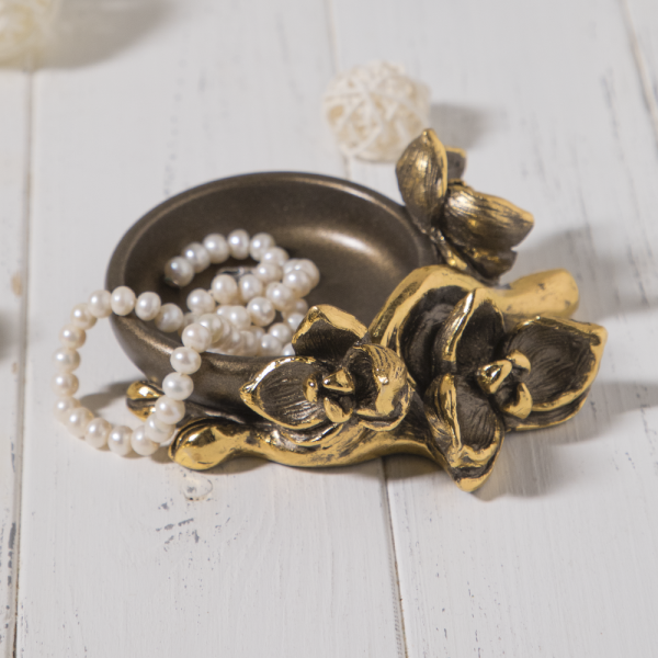 Держатель для украшений Орхидея Дебора Бронза Держатель для украшений Орхидея Дебора Бронза