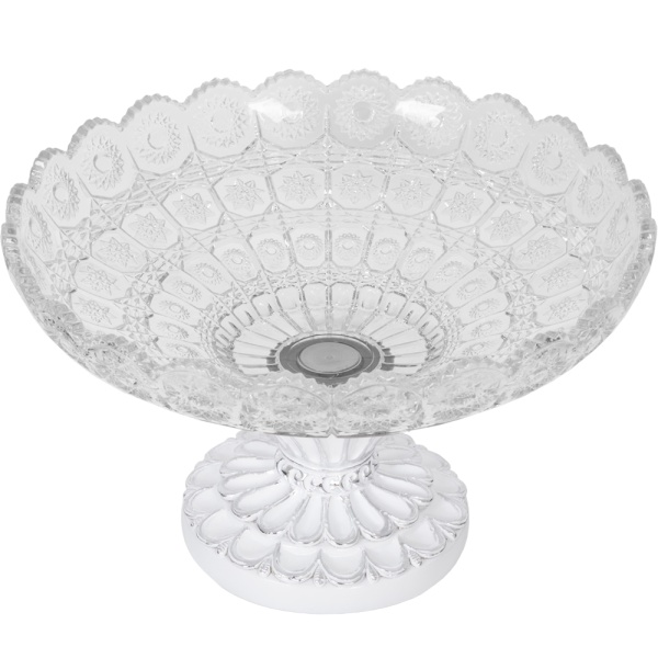 Фруктовница-конфетница Классика Белая Мейджи