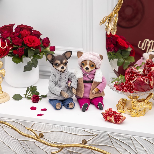 Кукла коллекционная Собака Билли Кукла коллекционная Собака Билли