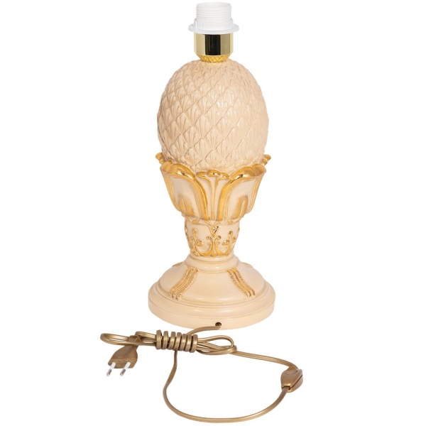 Настольная лампа Источник Энергии Айвори с абажуром №38 Антиквайт Настольная лампа Источник Энергии Айвори с абажуром №38 Антиквайт