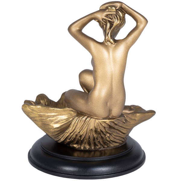 Подставка для украшений Девушка на ракушке Бронза Подставка для украшений Девушка на ракушке Бронза