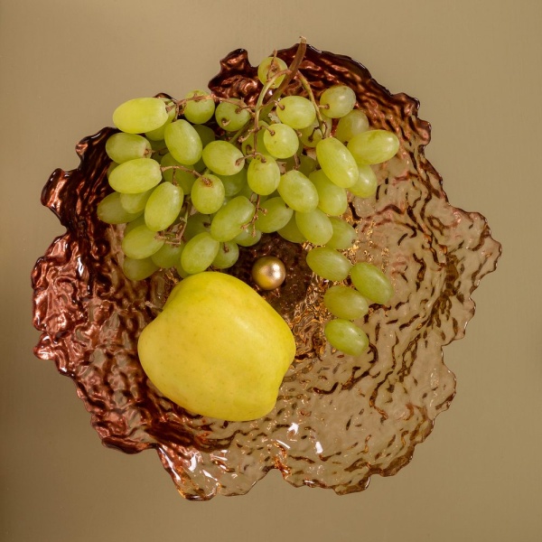 Фруктовница-конфетница Эдем Бронза Фруктовница-конфетница Эдем Бронза