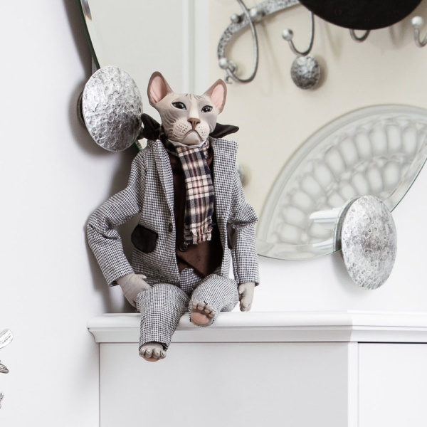 Кукла коллекционная Кот Пьер Кукла коллекционная Кот Пьер