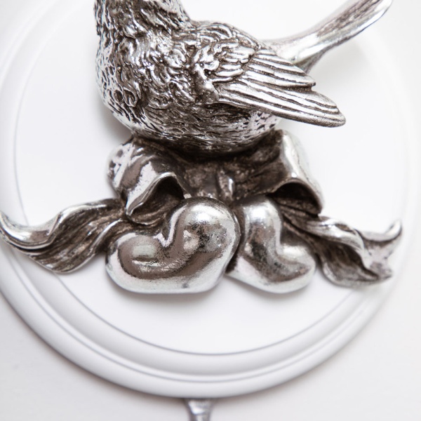 Настенный крючок Нежность Белый Настенный крючок Нежность Белый