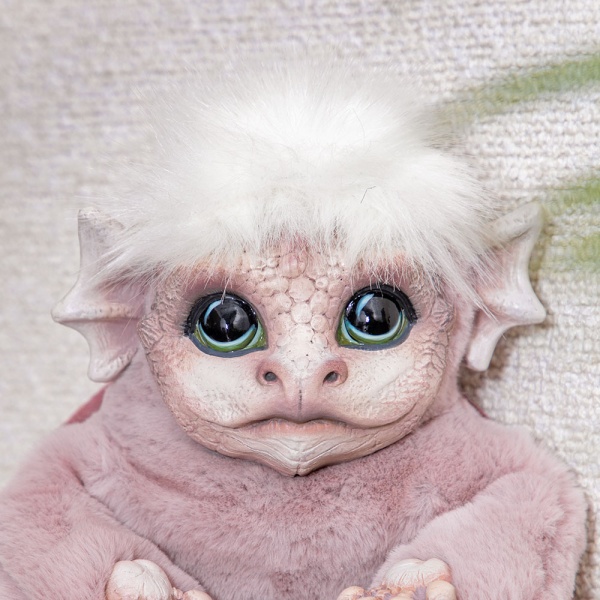 Игрушка мягкая Дракон Бэби Мистик Пудровый Игрушка мягкая Дракон Бэби Мистик Пудровый