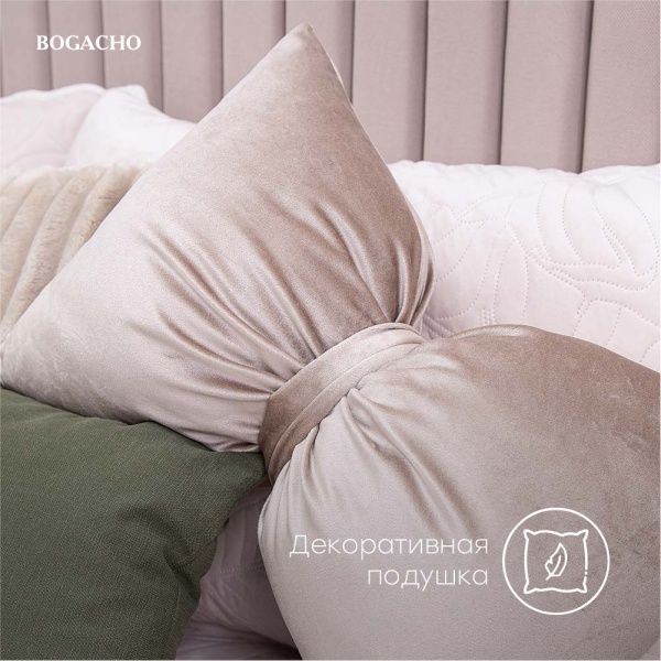 Подушка декоративная Бант Беж Подушка декоративная Бант Беж