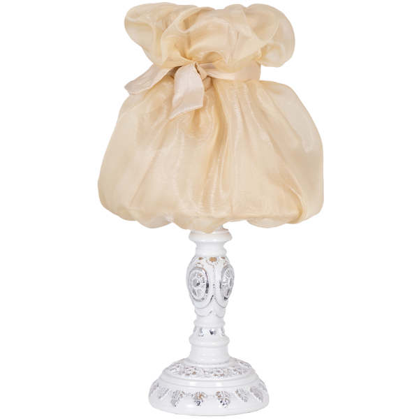 Настольная лампа Корса Сильвер Мадлен Жемчуг