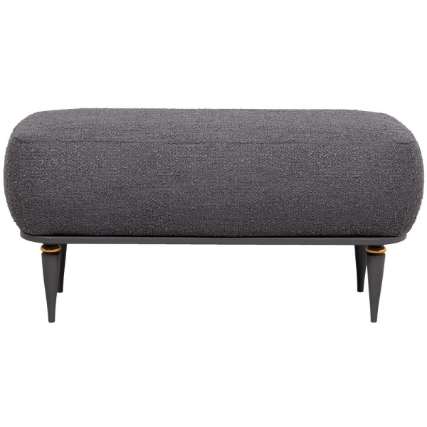 Банкетка Арт Софт Графит Голд